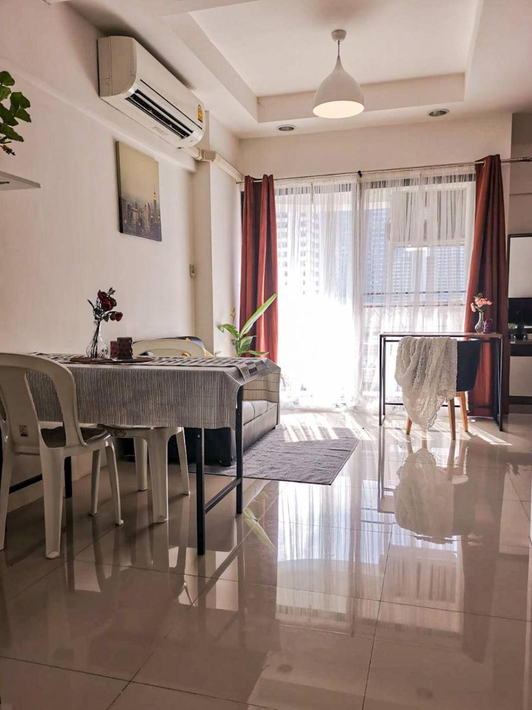 Tower Resident In The Heart Of Bangkok Shopping Center Apartment Makkasan Ngoại thất bức ảnh