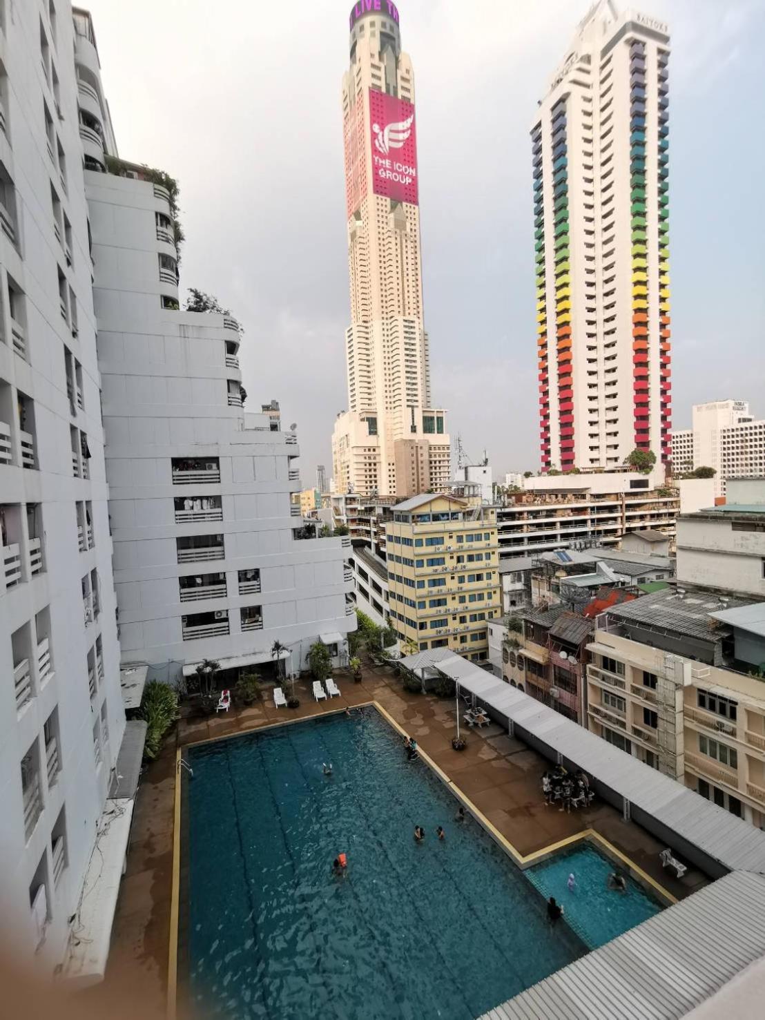 Tower Resident In The Heart Of Bangkok Shopping Center Apartment Makkasan Phòng bức ảnh